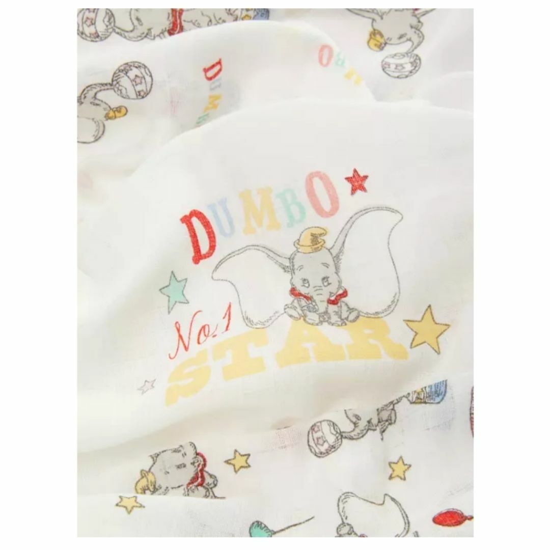 Disney(ディズニー)のPrimark Disney ダンボ モスリン3P キッズ/ベビー/マタニティのこども用ファッション小物(おくるみ/ブランケット)の商品写真