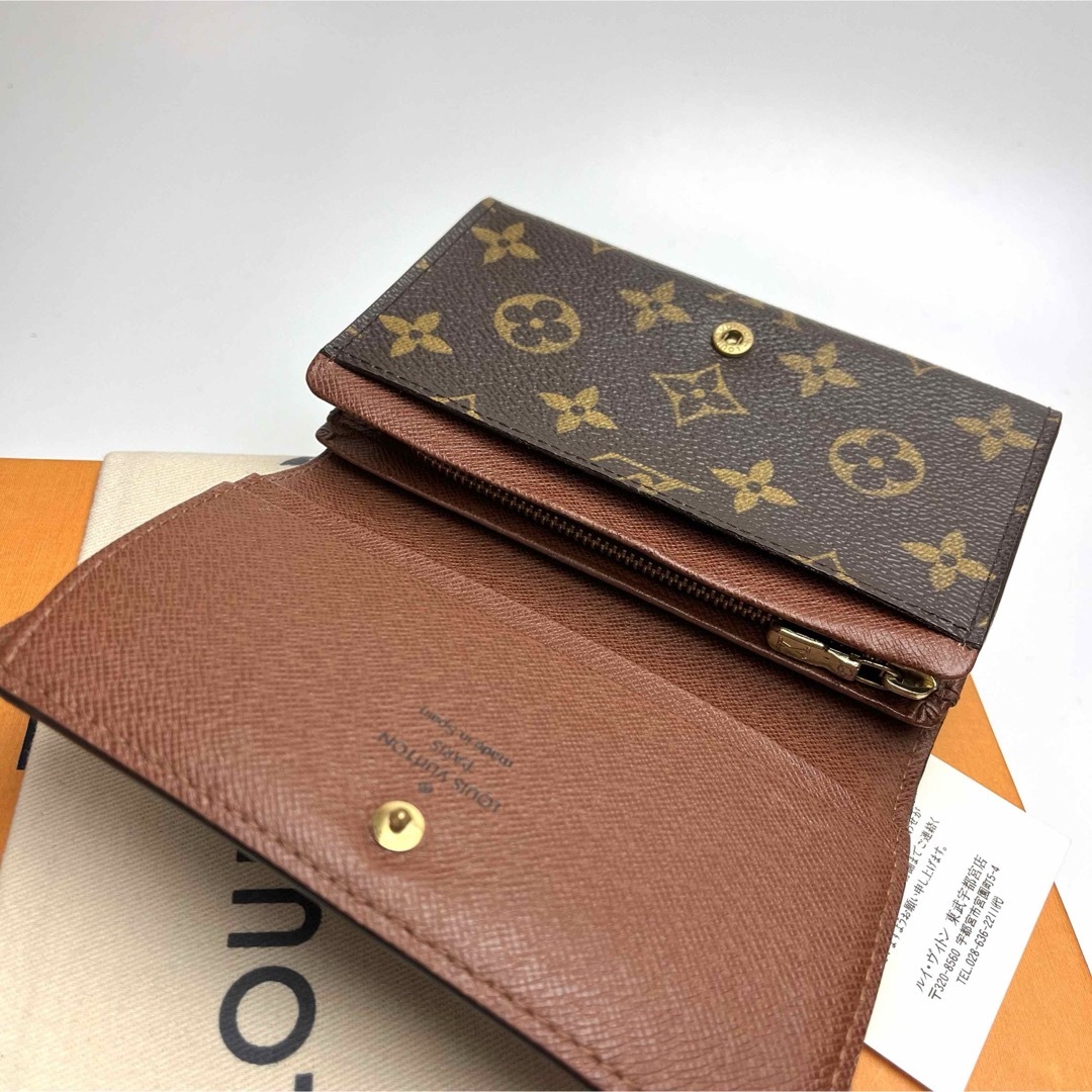 LOUIS VUITTON - 鑑定済 ルイヴィトン モノグラム 美品 L字型財布