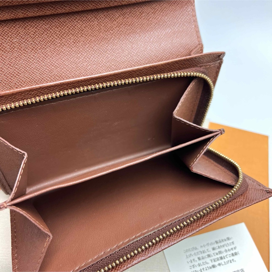LOUIS VUITTON - 鑑定済 ルイヴィトン モノグラム 美品 L字型財布