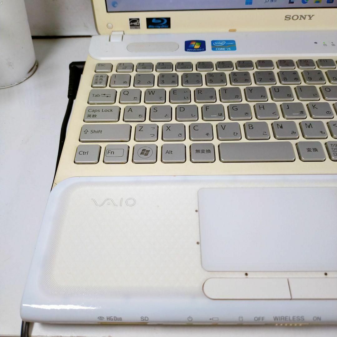 VAIOバイオノートパソコン簡単初期設定済みWindows11カメラ付きPCの