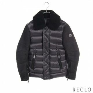 モンクレール(MONCLER)の ダウンジャケット ナイロン ムートン ブラック(ダウンジャケット)