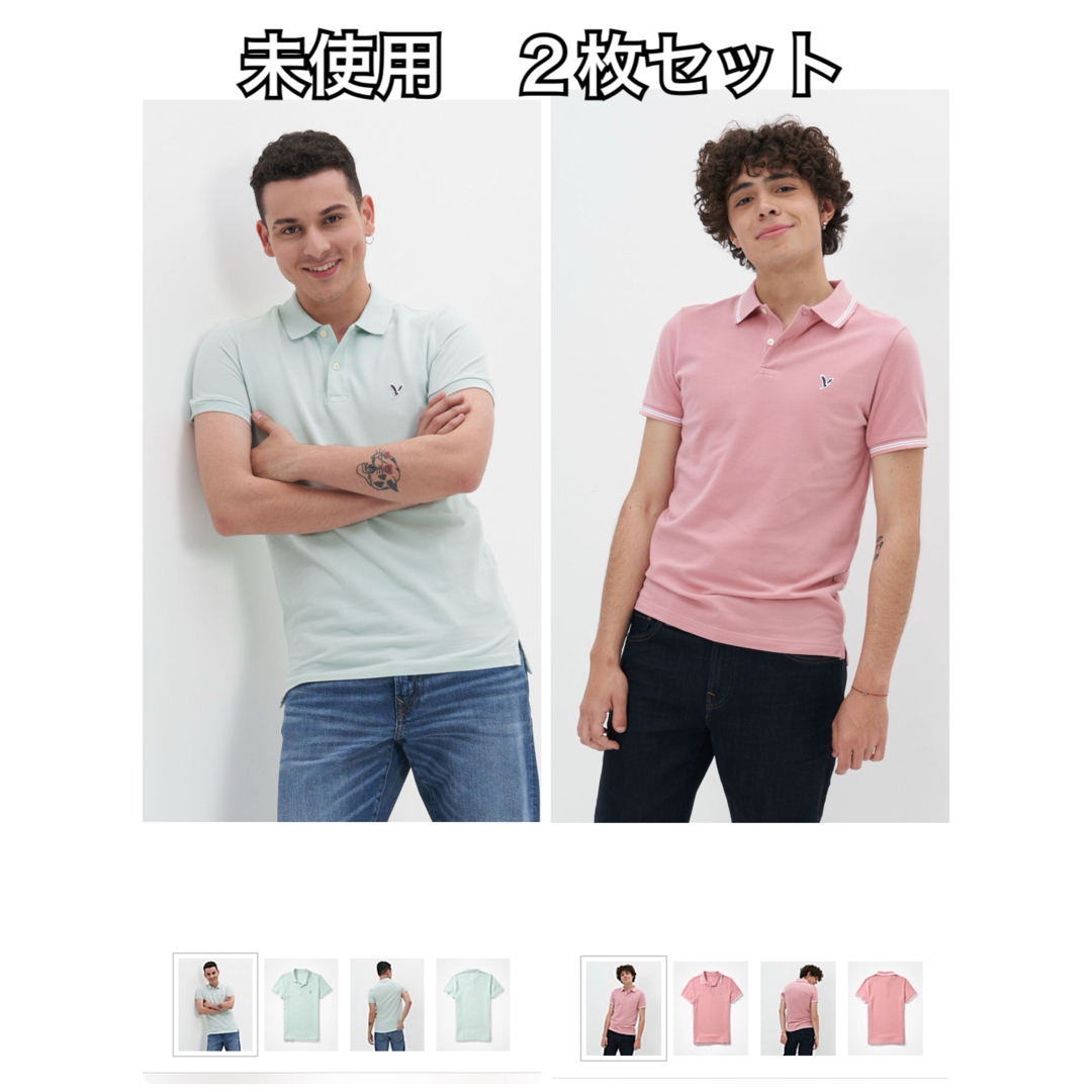 ポロシャツ Tシャツ ２枚セット メンズLサイズ - ポロシャツ