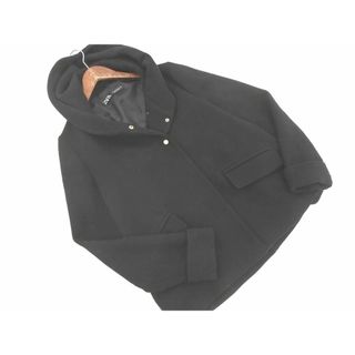 ザラ(ZARA)のZARA ザラ ウール混 ショート コート sizeM/黒 ◇■ レディース(その他)