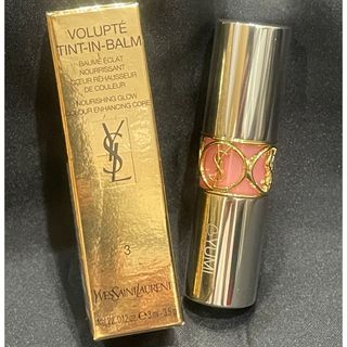 イヴサンローランボーテ(Yves Saint Laurent Beaute)のYSL イヴ・サンローラン ヴォリュプテ　ティントインバームNo.3 口紅(口紅)