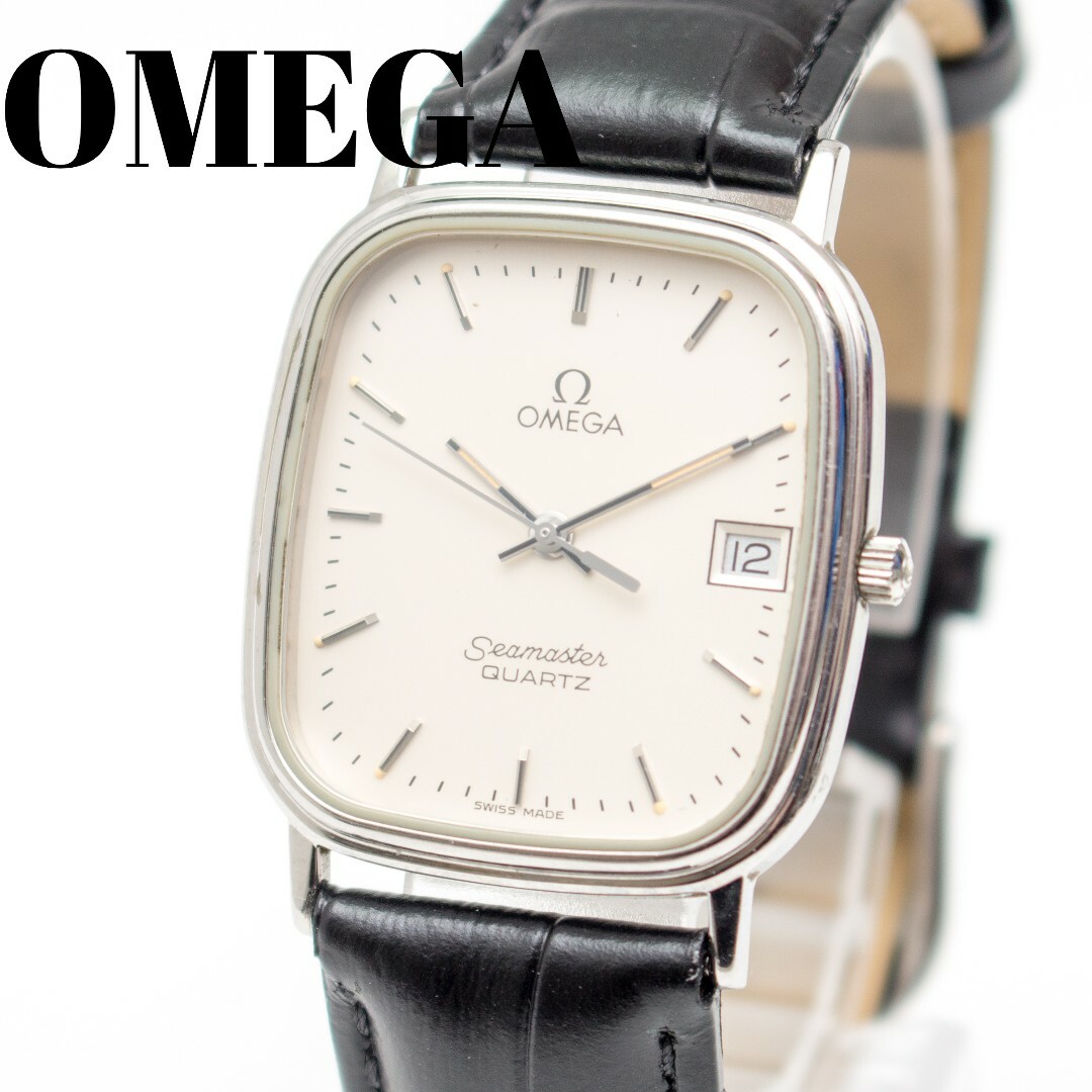 OMEGA(オメガ)の【美品】OMEGA seamaster メンズ腕時計 オメガ 1430 デイト メンズの時計(腕時計(アナログ))の商品写真