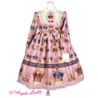 アンジェリックプリティー(Angelic Pretty)の【最終値下げ】 ♡British crown ワンピース2点セット♡(ひざ丈ワンピース)