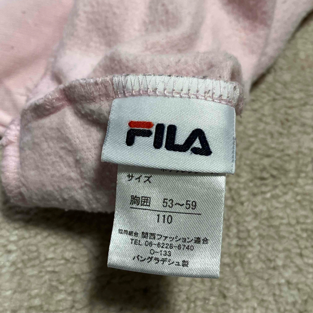 FILA(フィラ)のFILA  トップス キッズ/ベビー/マタニティのキッズ服女の子用(90cm~)(Tシャツ/カットソー)の商品写真