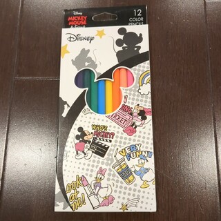 ディズニー(Disney)のディズニー　色鉛筆12色セット(色鉛筆)