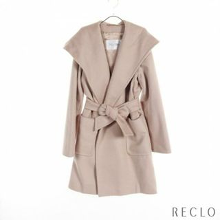 マックスマーラ(Max Mara)のRIALTO リアルト ガウンコート キャメル ピンクベージュ(ガウンコート)