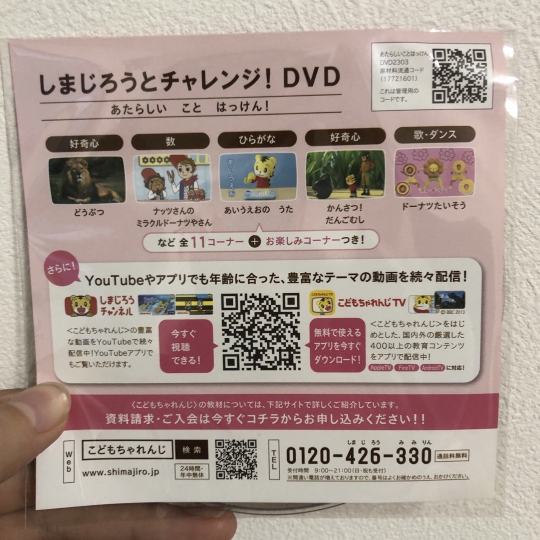 Benesse(ベネッセ)のこどもちゃれんじ　DVD エンタメ/ホビーのDVD/ブルーレイ(キッズ/ファミリー)の商品写真