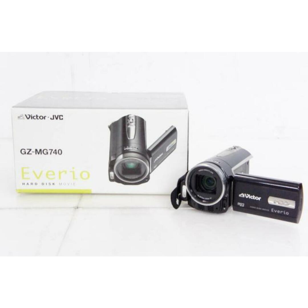 カメラJVC Victorビクター エブリオEverio ビデオカメラ GZ-MG740 40GB