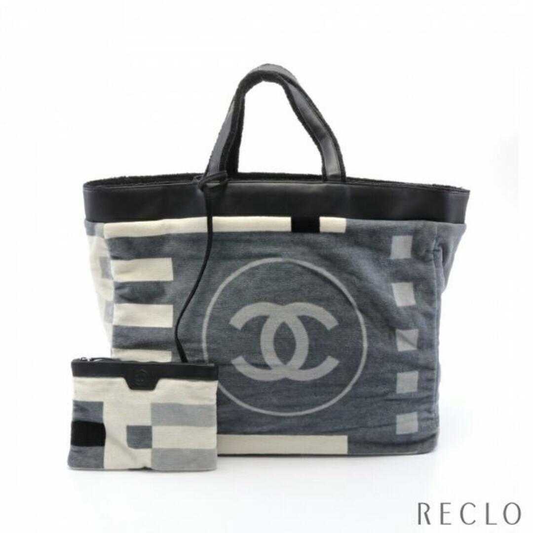 CHANEL - ココマーク ビーチバッグ ハンドバッグ トートバッグ パイル