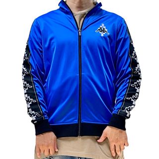 マルセロブロン(MARCELO BURLON)の中古 kappa カッパ コラボ ロゴ バンダ 袖 ライン トラックジャケット(ジャージ)