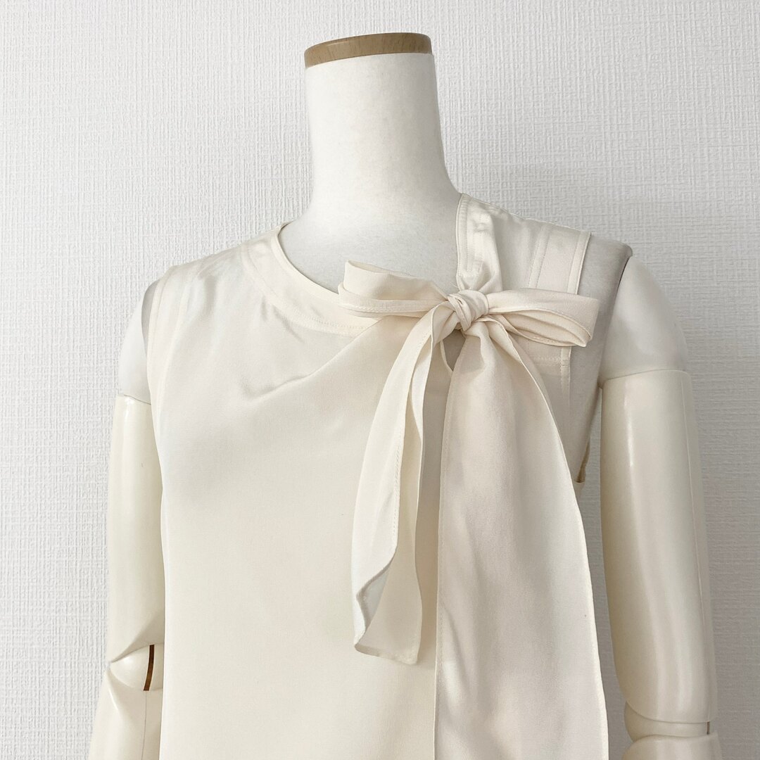 GUCCI - 5k29《美品》イタリア製 GUCCI グッチ ボウタイシルク GUCCI - 5k29《美品》イタリア製 GUCCI グッチ ボウタイシルク