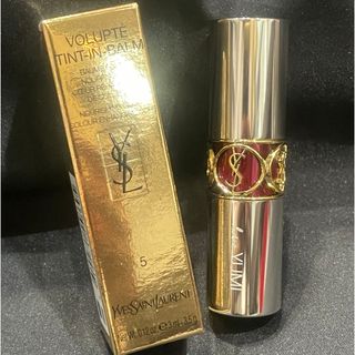 イヴサンローランボーテ(Yves Saint Laurent Beaute)のYSL イヴ・サンローラン ヴォリュプテ　ティントインバームNo.5 口紅(口紅)