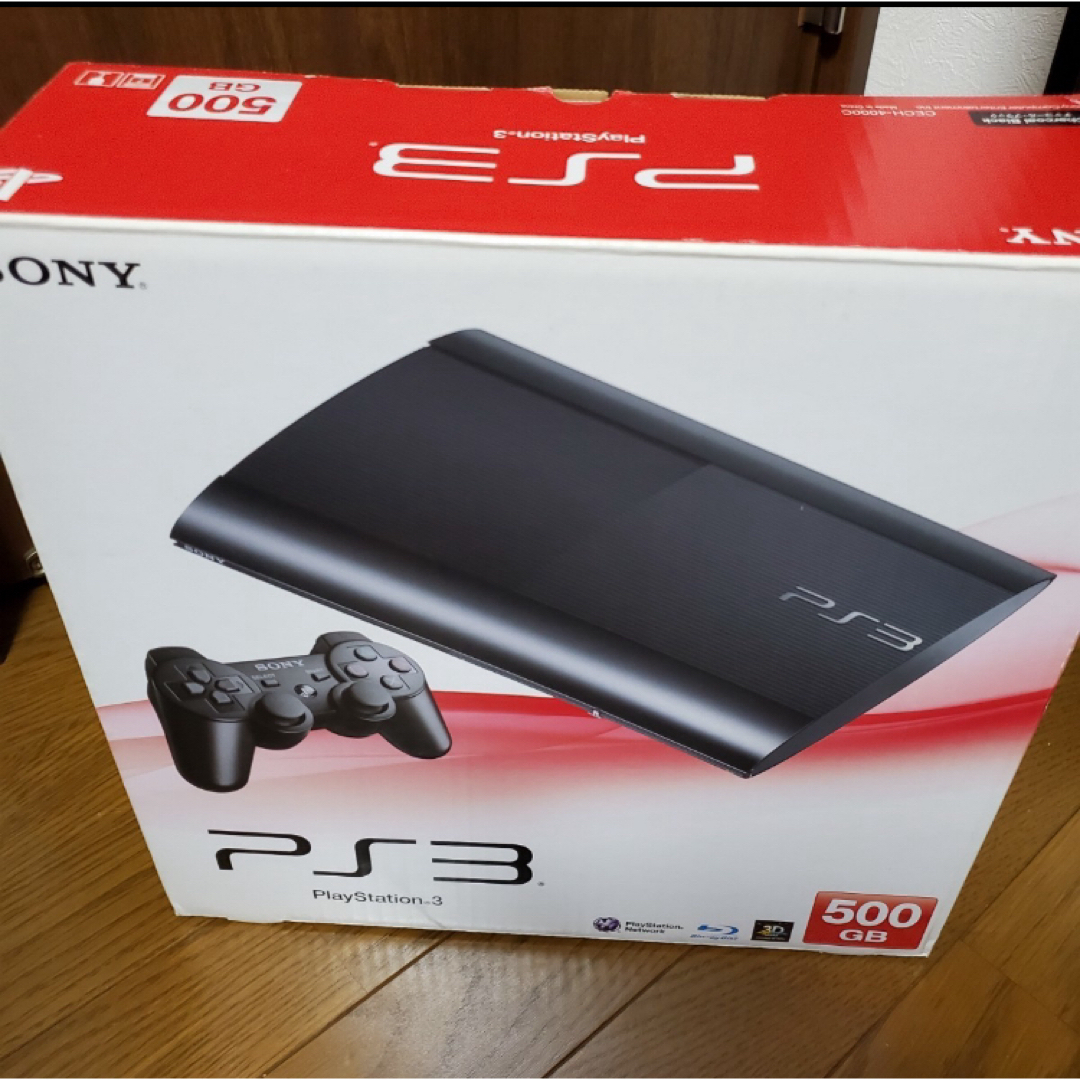 PlayStation3(プレイステーション3)のSONY PlayStation3 本体 CECH-4000C エンタメ/ホビーのゲームソフト/ゲーム機本体(家庭用ゲーム機本体)の商品写真