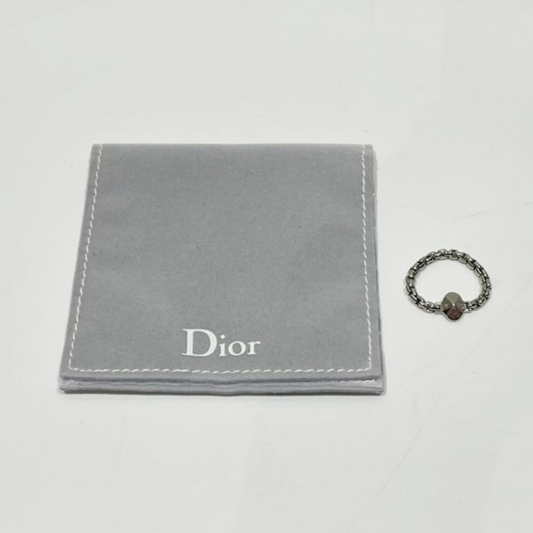 Christian Dior(クリスチャンディオール)のChristian Dior CDロゴ チェーン ヴィンテージ リング・指輪 メタル レディースのアクセサリー(リング(指輪))の商品写真