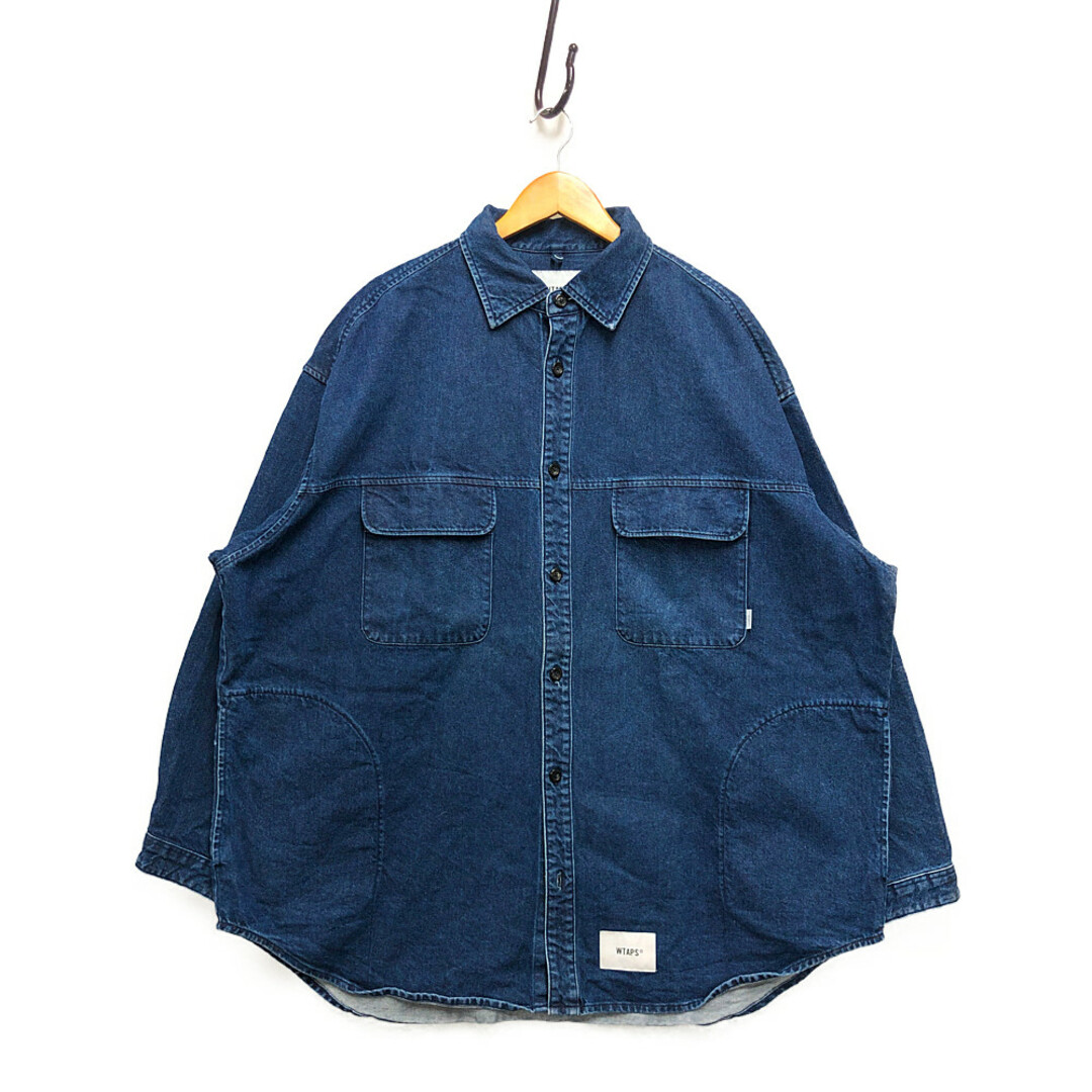 W)taps - WTAPS ダブルタップス 22AW WCPO 01/LS/COTTON.DENIM デニム