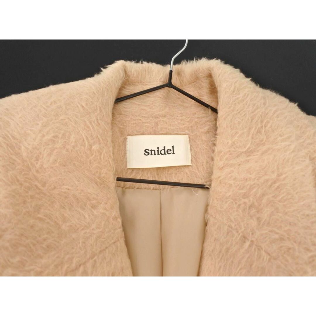 SNIDEL(スナイデル)のsnidel スナイデル ウール混 オーバー コート sizeF/ベージュ ◆■ レディース レディースのジャケット/アウター(その他)の商品写真