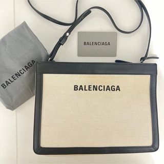 バレンシアガ(Balenciaga)のバレンシアガ　BALENCIAGA キャンバスショルダーバッグ(ショルダーバッグ)