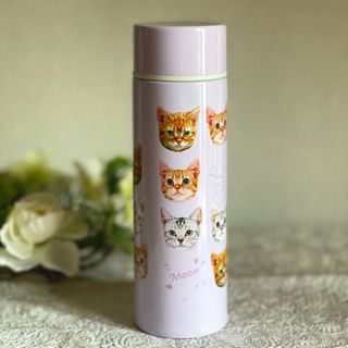 フランフラン(Francfranc)の【新品＊即日発送】Francfranc☆ミニステンレスボトルシュシュcat(タンブラー)