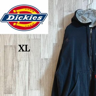 ディッキーズ(Dickies)のディッキーズジップアップパーカー　ビックシルエット　ユニセックス　ロゴ(パーカー)