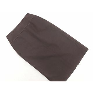 ジェイクルー(J.Crew)のJ.CREW ジェイクルー ウール混 ペンシル タイト スカート size0/茶 ◇■ レディース(ロングスカート)