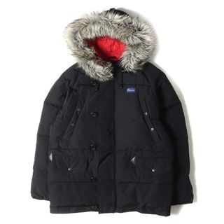 STUSSY - STUSSY ステューシー ジャケット サイズ:M Penfield ペンフィールド 60/40クロス N-3B ダウン ジャケット ブラック 黒 アウター ブルゾン コート コラボ【メンズ】【中古】