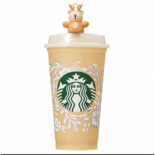 スターバックス(Starbucks)のスターバックス ベアリスタ キャップ ホリデーカラーチェンジ リユーザブルカップ(タンブラー)