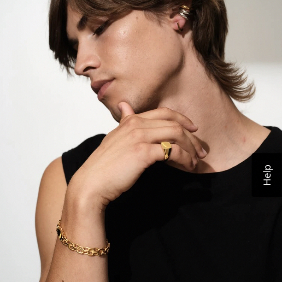 TOM WOOD - 新品 TOMWOOD Vintage Chain Gold Braceletの通販 by よし