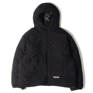 シュプリーム(Supreme)の美品 Supreme シュプリーム ジャケット サイズ:XXL 23SS パッチワーク プリマロフト リバーシブル フードジャケット Madras Reversible WINDSTOPPER Puffer Jacket ブラック 黒 アウター ブルゾン【メンズ】【中古】(その他)