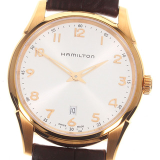 ハミルトン(Hamilton)のハミルトン HAMILTON H38541513 ジャズマスター シンライン デイト クォーツ メンズ 未使用品 箱・保証書付き_743591(腕時計(アナログ))