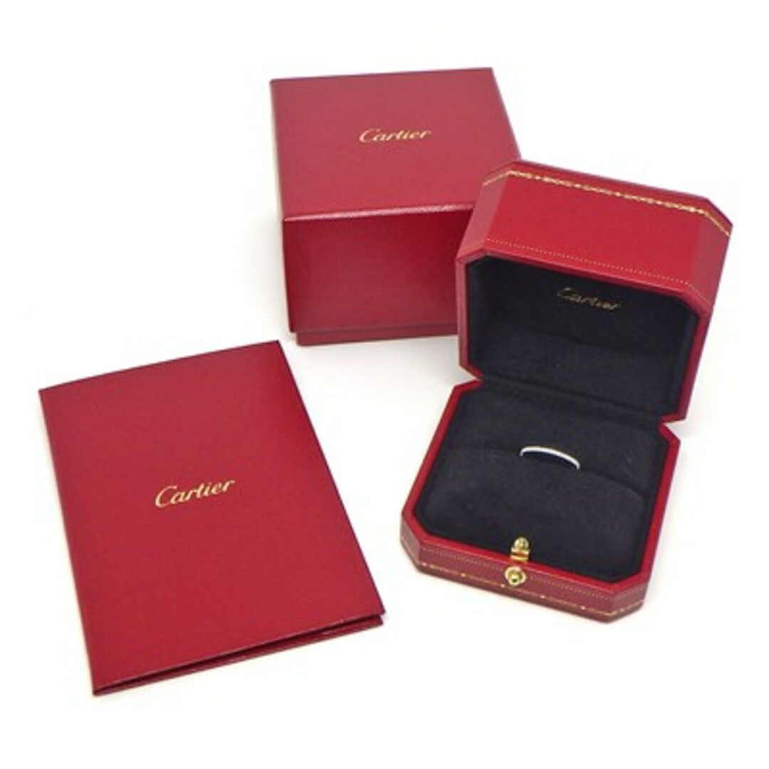 Cartier(カルティエ)のカルティエ Cartier リング エタンセル B4210448 フルサークル エタニティ ダイヤモンド K18WG 7.5号 / #48 【箱・保付き】 【中古】 レディースのアクセサリー(リング(指輪))の商品写真