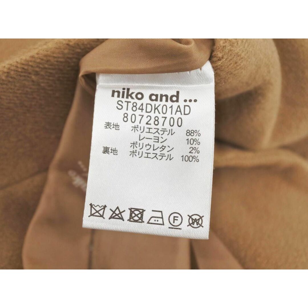niko and...(ニコアンド)のniko and ニコ アンド チェスター コート sizeM/ベージュ ◆■ レディース レディースのジャケット/アウター(チェスターコート)の商品写真