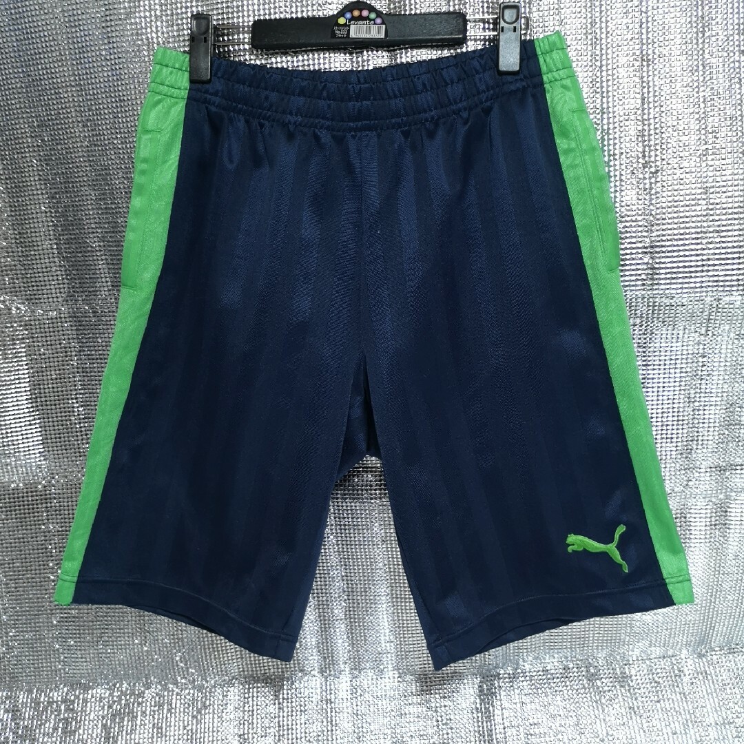 プーマ ジャージ ハーフパンツ 紺✕緑 Mの通販 by 匠の道's shop プーマ ジャージ ハーフパンツ 紺✕緑 Mの通販 by 匠の道's shop