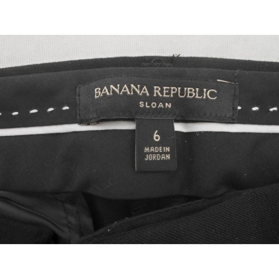 Banana Republic(バナナリパブリック)のBANANA REPUBLIC バナナリパブリック ストレッチ テーパード パンツ size6/黒 ■■ レディース レディースのパンツ(その他)の商品写真