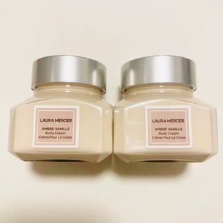 ローラメルシエ(laura mercier)の【新品未開封】ローラメルシエ ボディクリーム アンバーバニラ 60g×2(ボディクリーム)