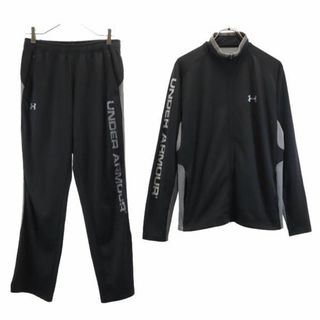 アンダーアーマー(UNDER ARMOUR)のアンダーアーマー ジャージ 上下 セットアップ MD ブラウン系 UNDER ARMOUR スポーツ メンズ 【中古】  【231129】(ジャージ)