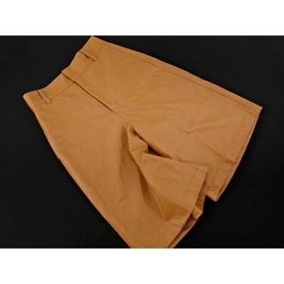 ユナイテッドアローズ(UNITED ARROWS)のビューティ＆ユース ユナイテッドアローズ フェイクレザー ハーフ パンツ sizeS/ベージュ ◇■ レディース(ハーフパンツ)