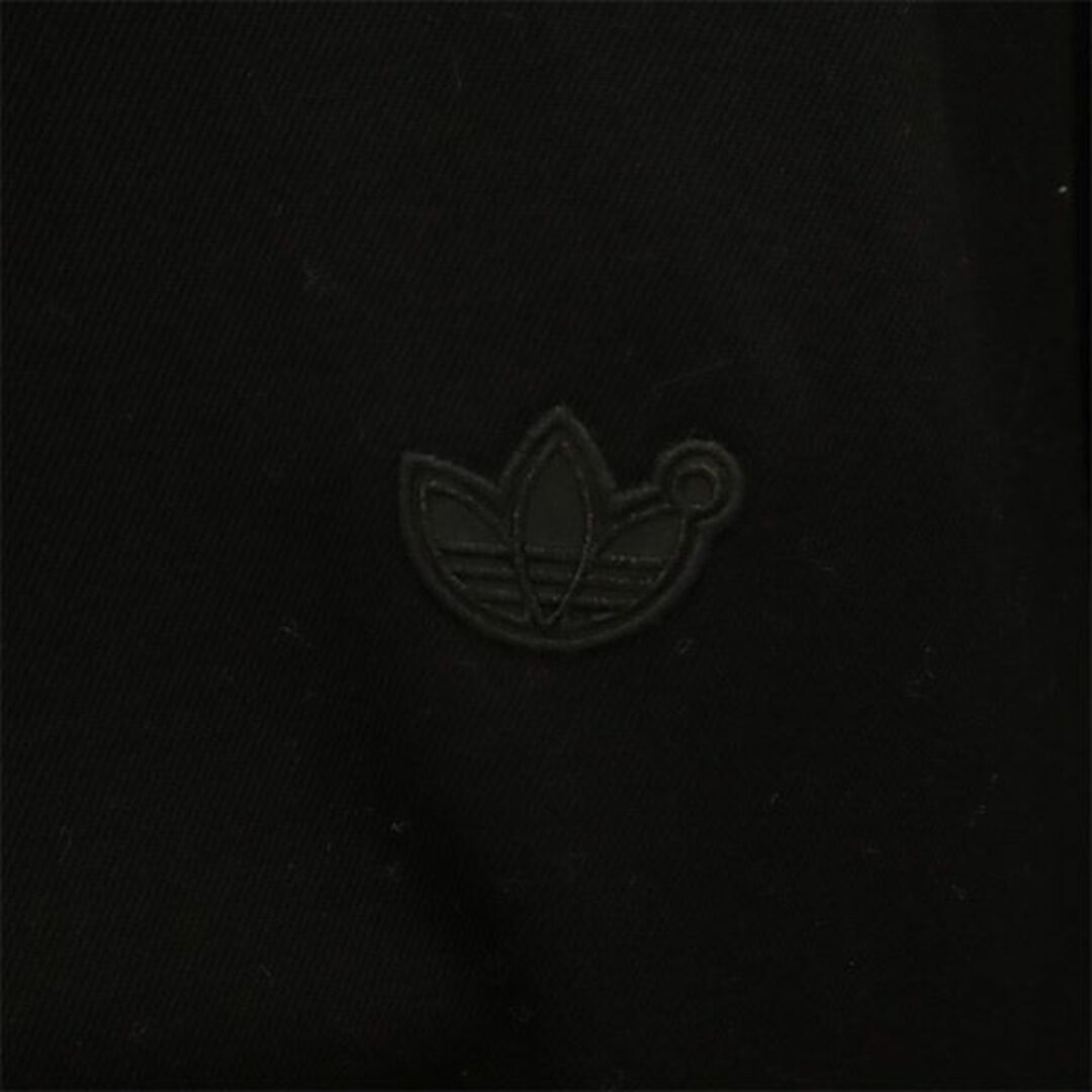 adidas(アディダス)の未使用 アディダス トレフォイルロゴ ワッペン ステンカラーコート XL ブラック adidas メンズ 古着 【231129】 メンズのジャケット/アウター(ステンカラーコート)の商品写真