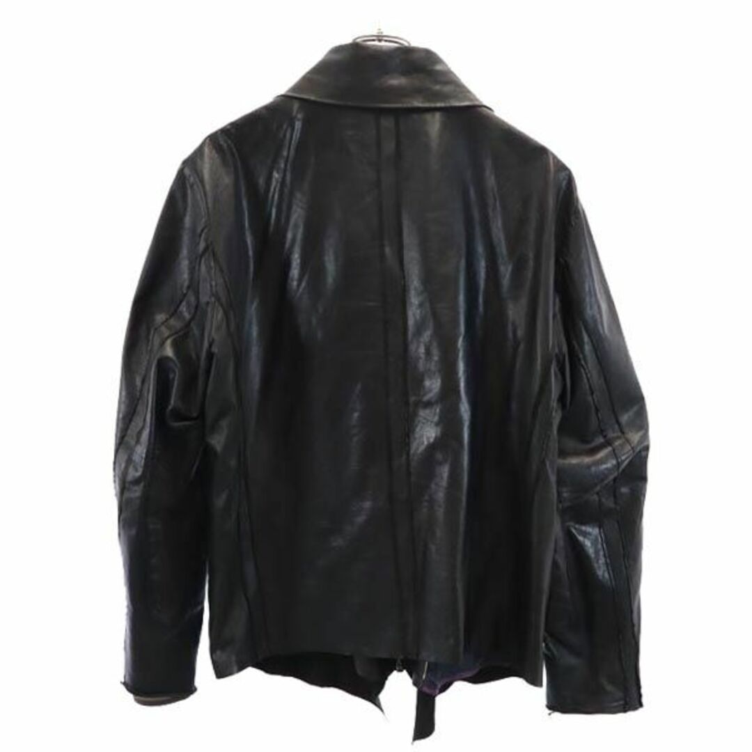 Paul Smith - ポールスミス 羊革 レザージャケット ブラック Paul