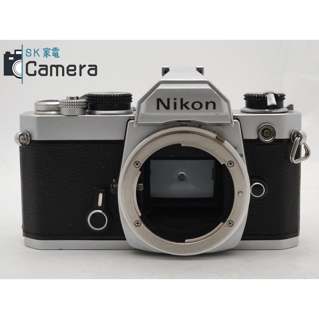 Nikon FM シルバー ニコン セルフタイマー不良フィルムカメラ