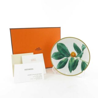 エルメス(Hermes)の未使用 HERMES エルメス パンプレート No2 パシフォリア 小皿 1枚 14cmプレート 希少 レア SY7439D (食器)