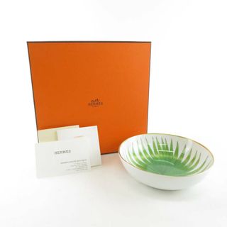 エルメス(Hermes)の未使用 HERMES エルメス シリアルプレート パシフォリア ボウル 1枚 17cmプレート 希少 レア 深皿 SY7440D (食器)