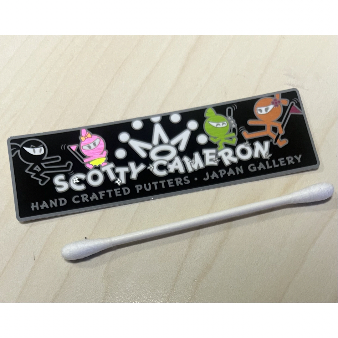 Scotty Cameron(スコッティキャメロン)のスコッティキャメロン ウォ-リアー ファミリー ステッカー / シール ブラック スポーツ/アウトドアのゴルフ(その他)の商品写真