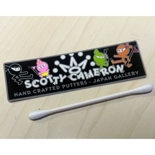 スコッティキャメロン(Scotty Cameron)のスコッティキャメロン ウォ-リアー ファミリー ステッカー / シール ブラック(その他)