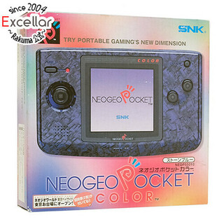 エスエヌケイ(SNK)のSNK　ネオジオポケットカラー(NEOGEO POCKET color)　ストーンブルー 元箱あり(家庭用ゲーム機本体)