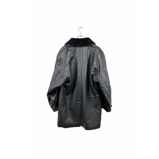 PAS DE FILLE leather coat レザーコート チェスターコート サイズ