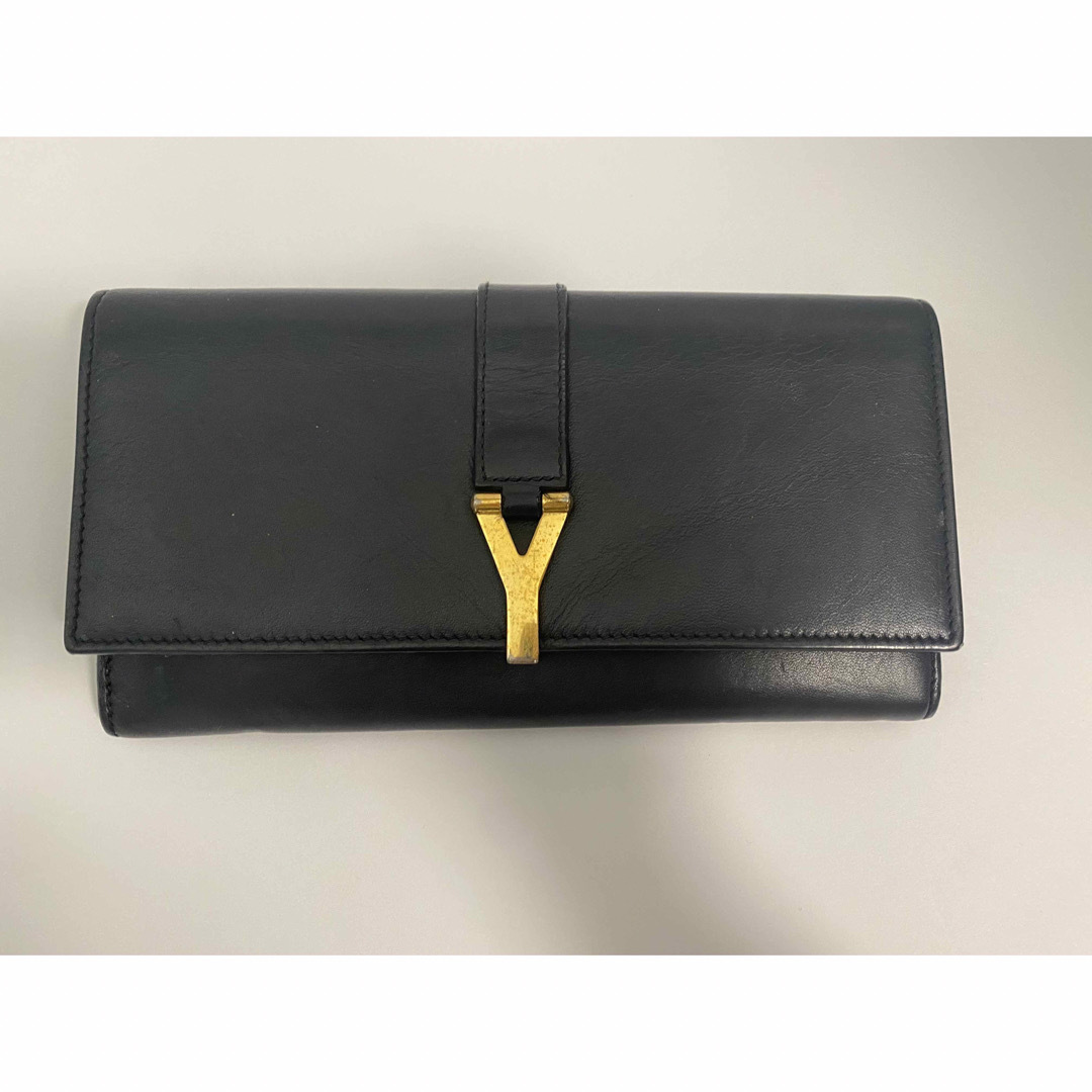 Yves Saint Laurent - イヴサンローラン長財布(ゴールド金具)の通販 by