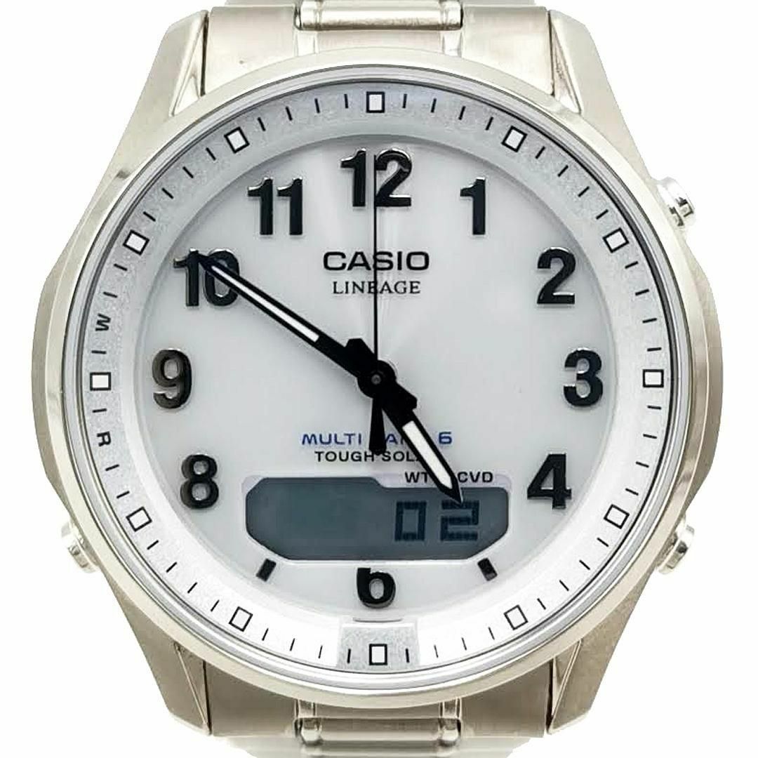 安い卸売り 美品 カシオCASIO 腕時計 リニエージ タフソーラー 03-23112010